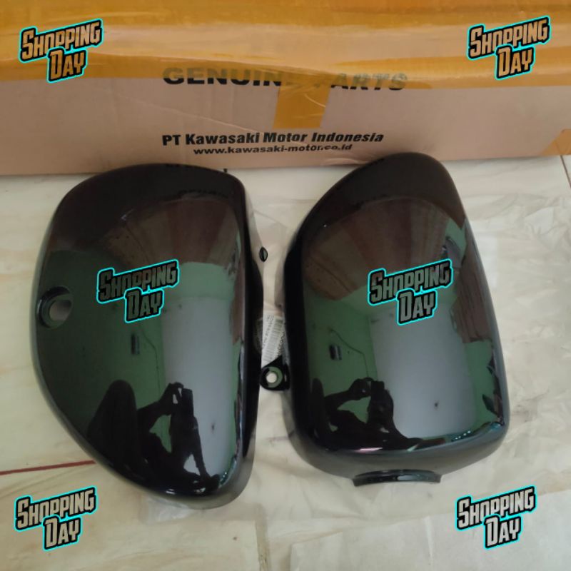 Jual Cover box aki tutup aki w175 w 175 Hitam ORIGINAL | Shopee Indonesia