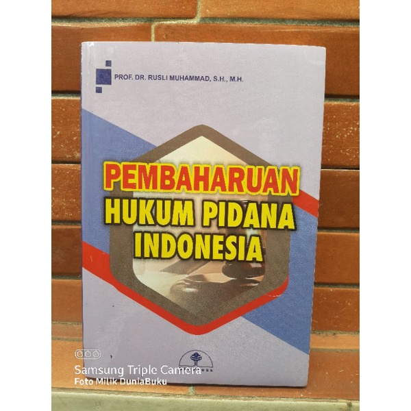 Jual Buku Origional Pembaharuan Hukum Pidana Indonesia | Shopee Indonesia