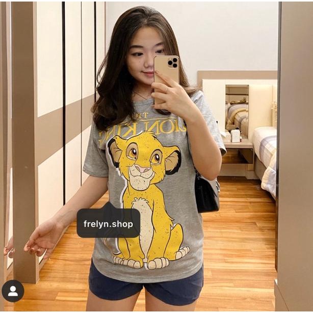 Tee shirt the lion best sale king bershka