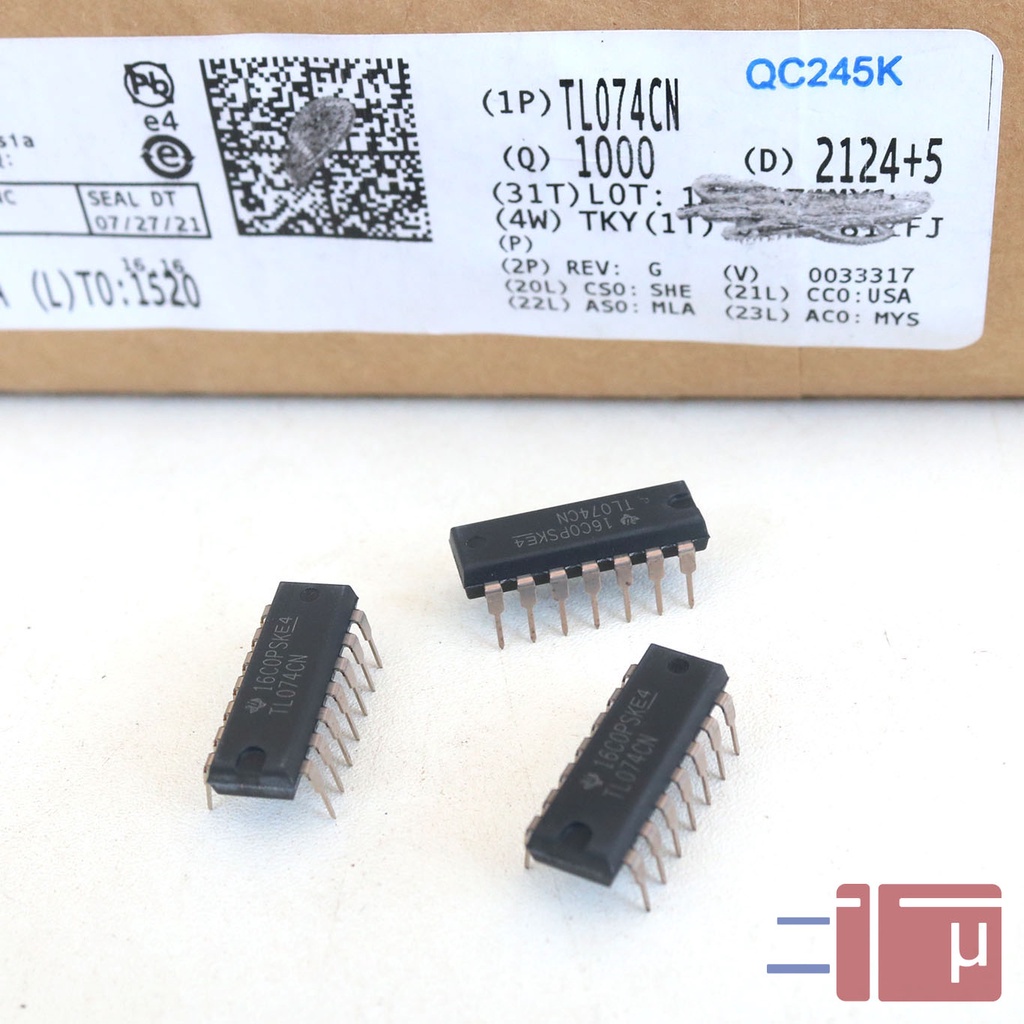 Jual IC TL074CN TL074 Original Texas | Shopee Indonesia
