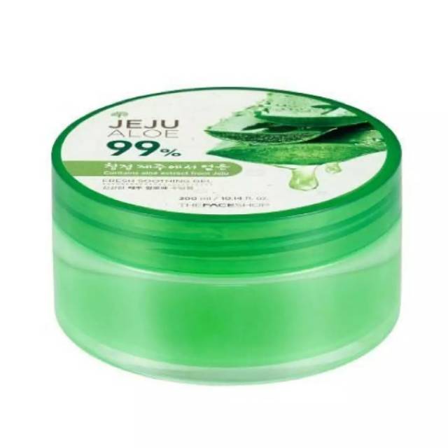 Jual The face shop aloe vera soothing gel 99 300ml Shopee Indonesia