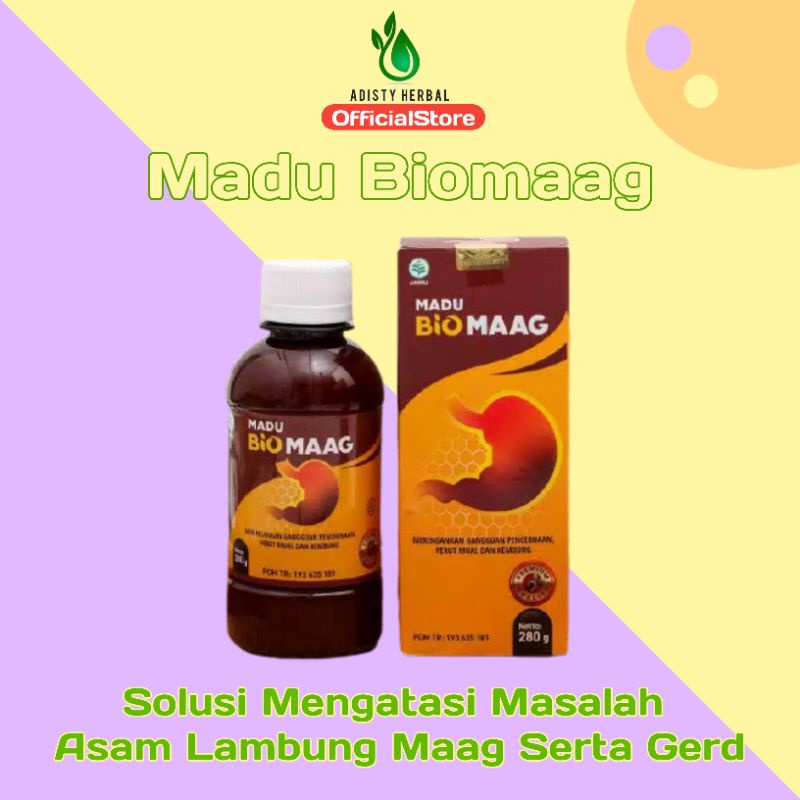 Jual Biomaag Madu Bio Maag Pakar Gerd Asam Lambung Obat Maag And Obat