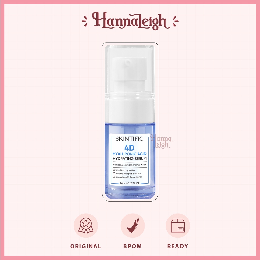 Jual SKINTIFIC 4D Hyaluronic Acid Hydrating Serum 20ml Shopee Indonesia
