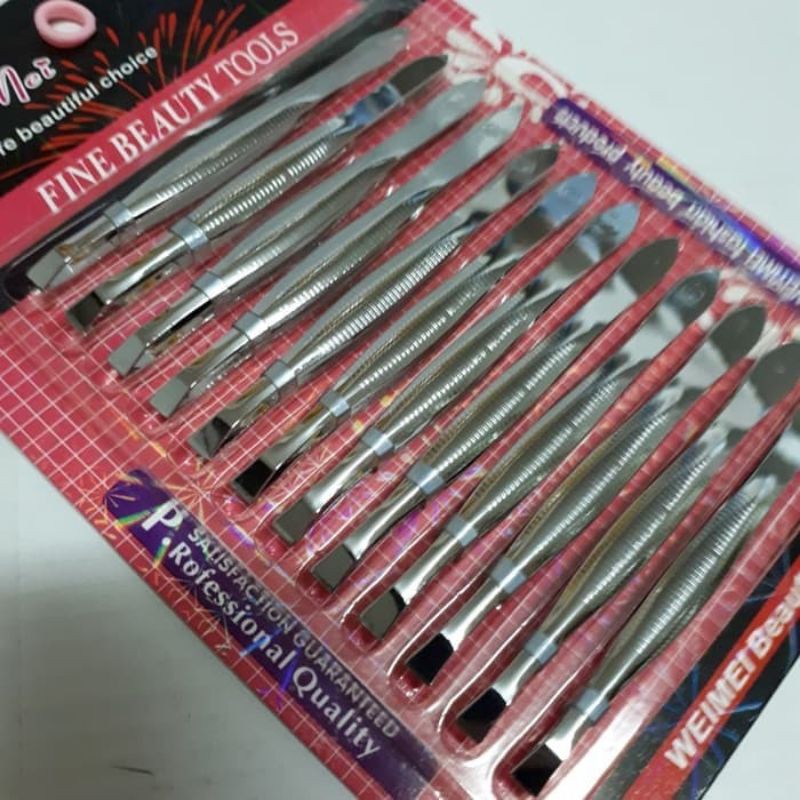 Jual Pinset silver 12 pcs | Shopee Indonesia
