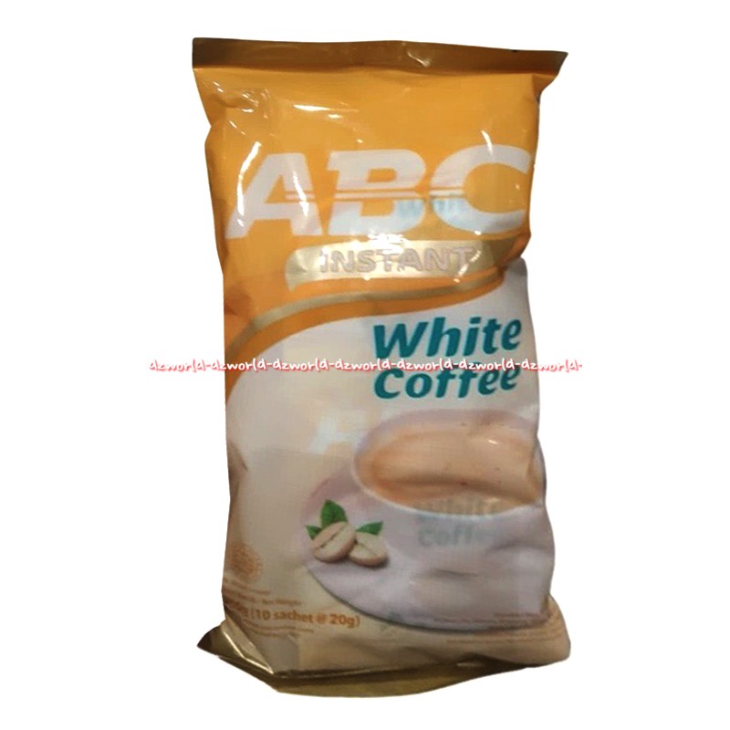 Jual Abc Instan White Coffee Isi Sachet Kopi Instant Kopi Bubuk Instan Kopi Putih White Cofe