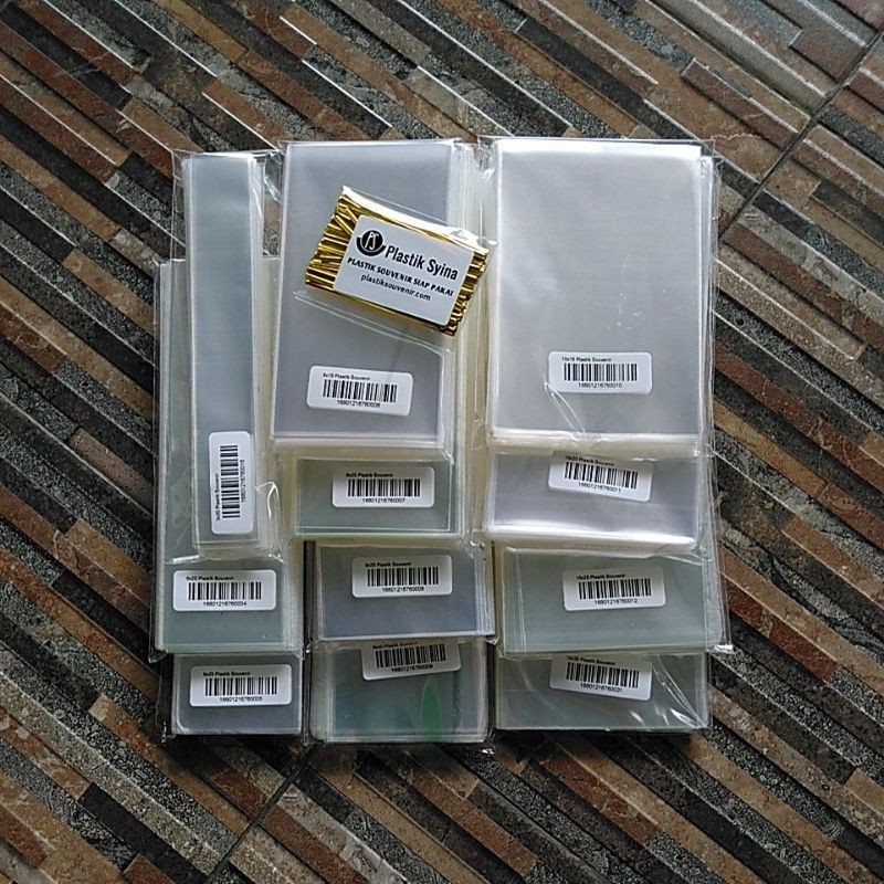 Plasyina - Plastik Tebal Khusus Souvenir Pesta Ulang Tahun, Pernikahan, Syukuran