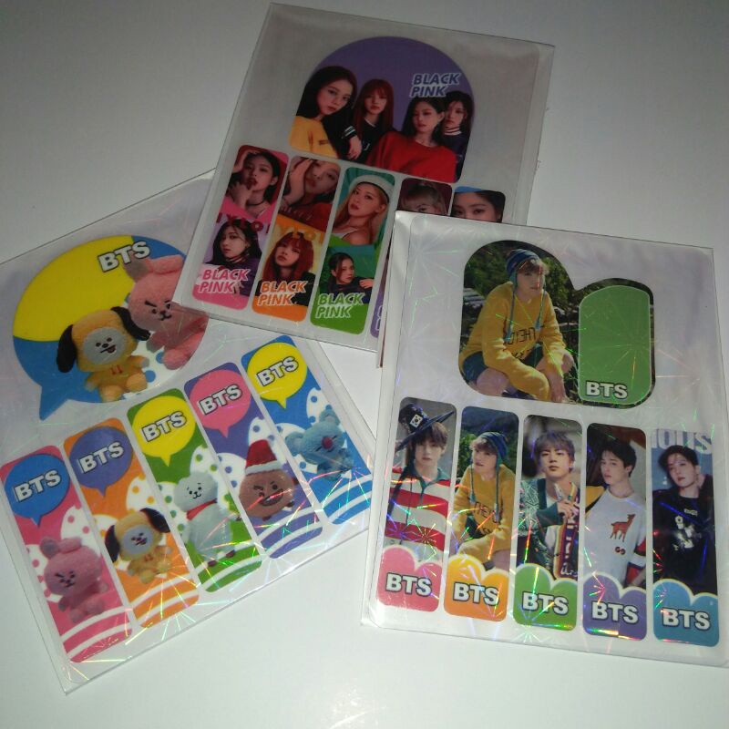 Jual Sticky notes BT21,BTS,Blackpink | Shopee Indonesia