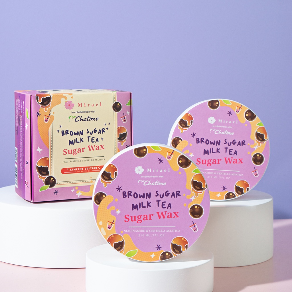 Jual MIRAEL X CHATIME Limited Edition Brown Sugar Milk Tea Sugar Waxing