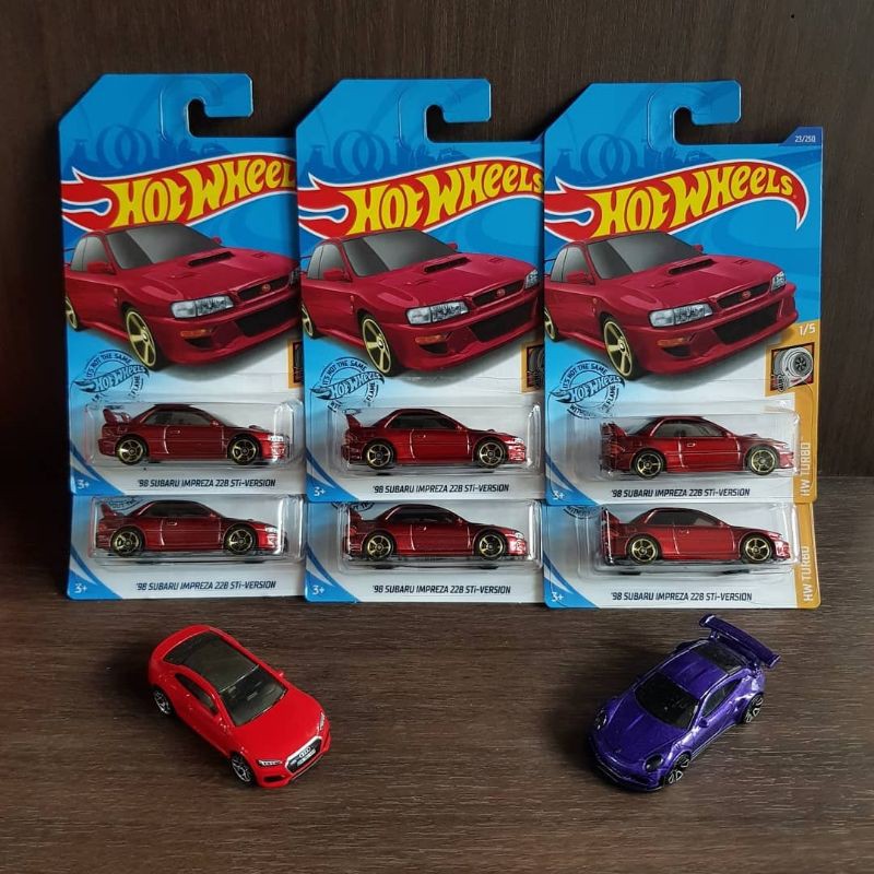 Jual Hot Wheels Subaru Impreza 22b Sti Version Merah Shopee Indonesia