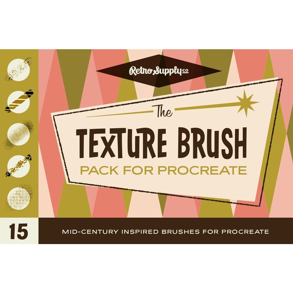 Jual Procreate Brush - The Texture Brush Pack for Procreate | Shopee ...