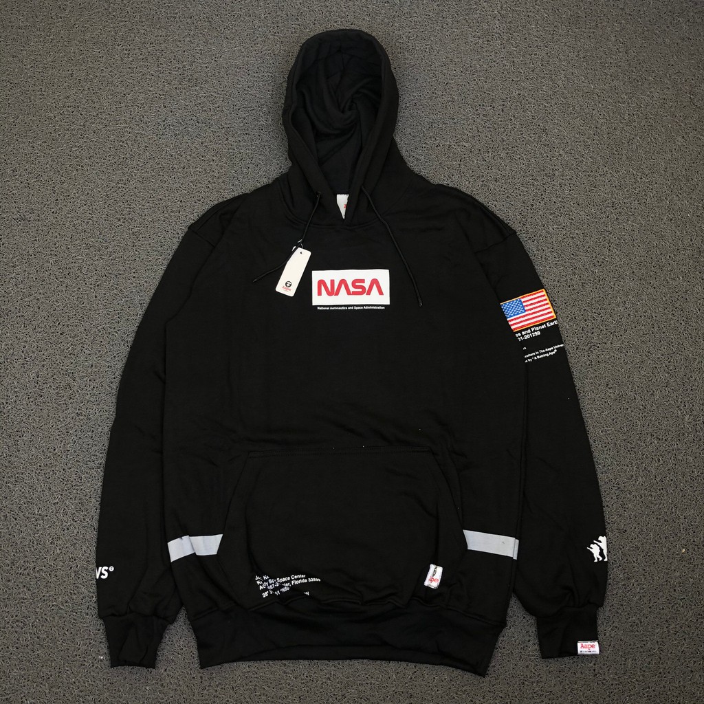 Aape x nasa online hoodie