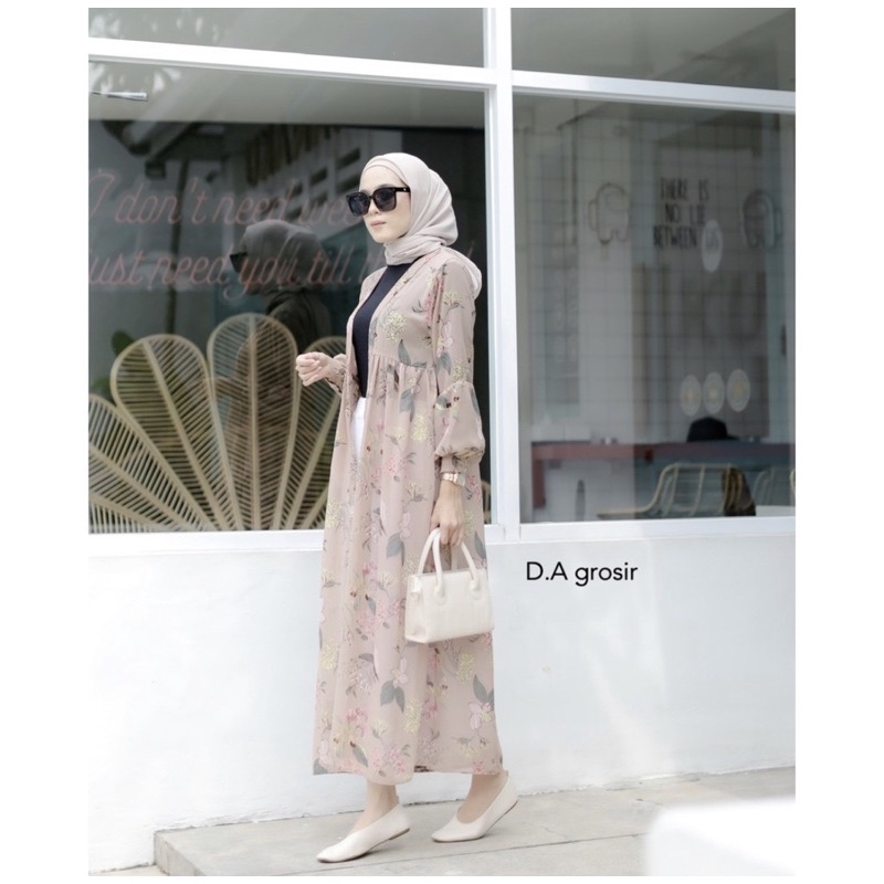 Ootd Hijab Style Outer Hijab PAKAIAN WANITA TERLARIS LONG CARDIGAN
