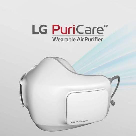 Jual LG Puricare Wearable Air Purifier Mask, 100 Original, Resmi LG