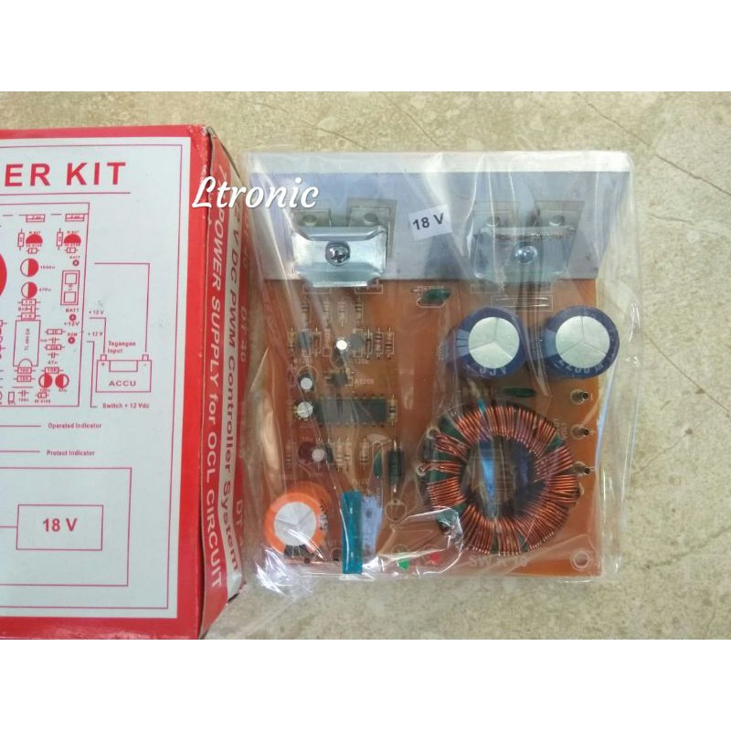 Jual Kit inverter DC 18V Kit inverter DC 12v to DC 18v | Shopee Indonesia