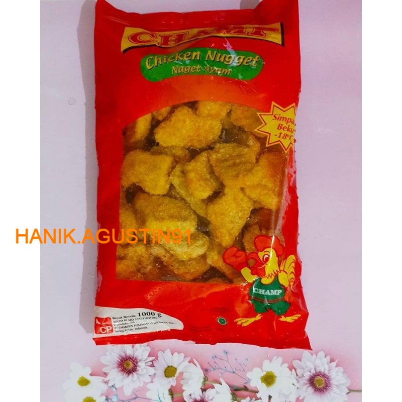 Jual Champ Chicken Nugget Ayam Naget Kg Gr Shopee Indonesia