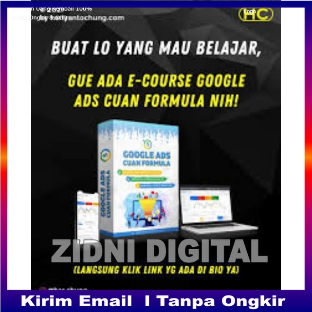 Jual GOOGLE ADS FORMULA - PANDUAN TERLENGKAP BERIKLAN DI GOOGLE ...