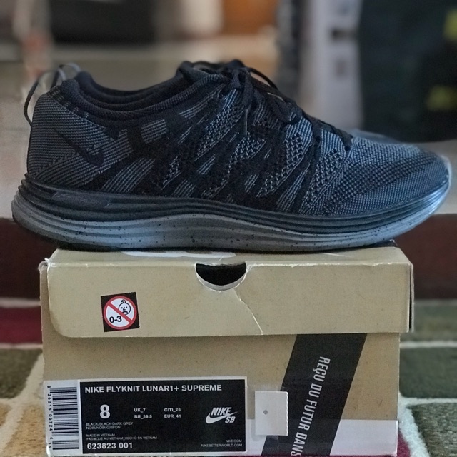 Nike Flyknit Lunar 1+ Supreme Original