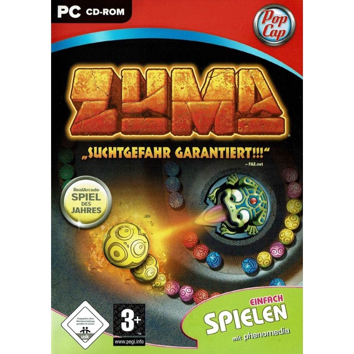 Jual NEW ZUMA DELUXE dan ZUMA REVENGENS 1kaset (Game PC / Game LAPTOP ...