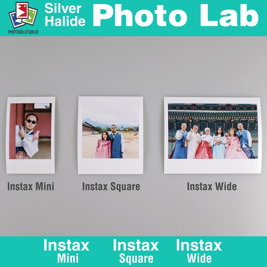 Cetak Polaroid Foto Lab Instax Mini Instax Square Instax Wide