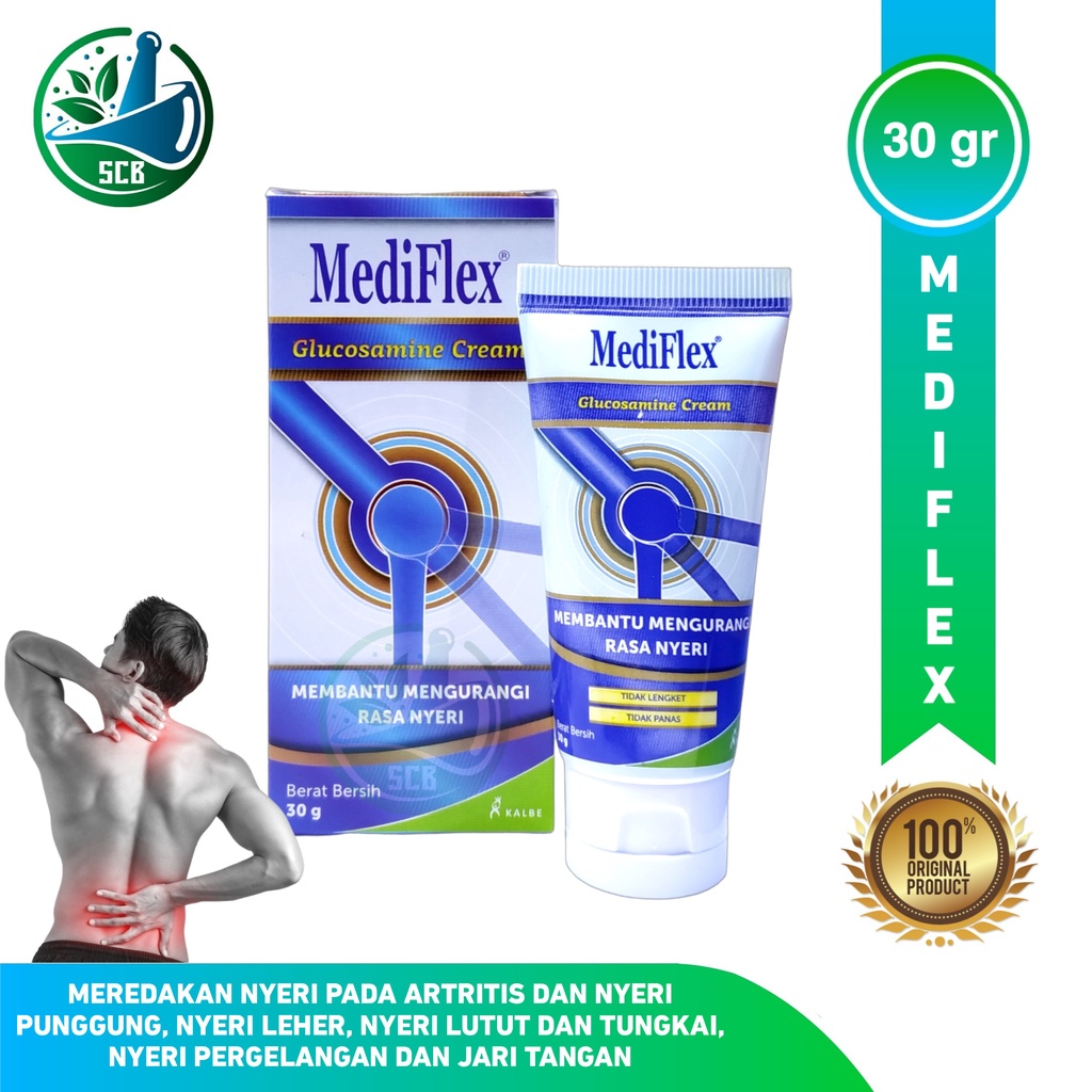 Jual MEDIFLEX Glucosamine Cream Krim Pereda Nyeri Shopee Indonesia