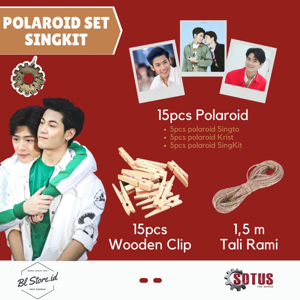 Jual Polaroid Set SingKit/Peraya "Singto & Krist" - SOTUS The Series ...