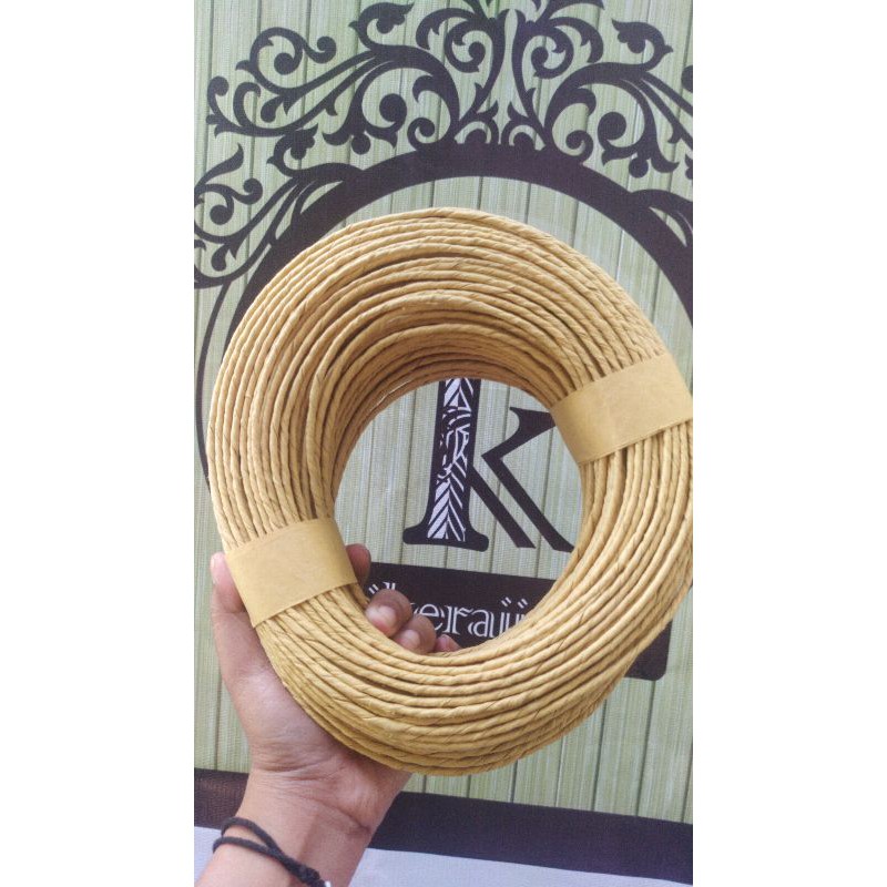 READY!! Tali kertas 2-3mm 100meter nomer 4