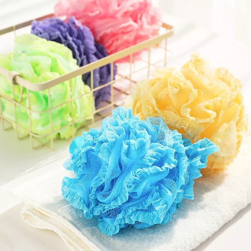 Jual Spons Mandi scrub Gosok Badan Premium BUNGA | Shopee Indonesia