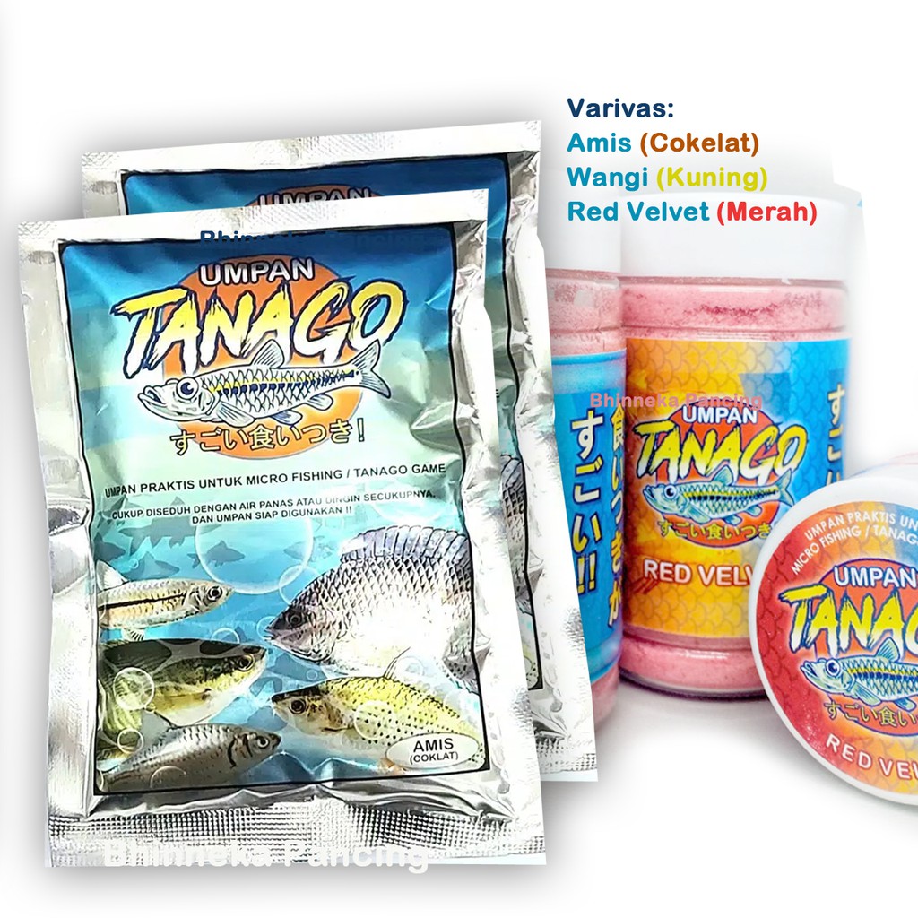 Jual Umpan TANAGO Amis | Wangi | Red Velvet | Tanago Fishing | 90 Gram ...