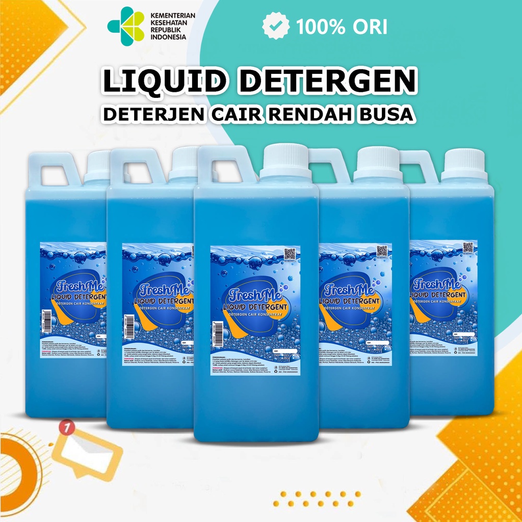 Jual Cod Detergen Laundry Premium 1 Liter Deterjen Cair Laundry