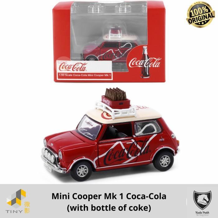 Jual Tiny Diecast Mini Cooper Mk 1 Coca Cola Special Edition | Shopee ...