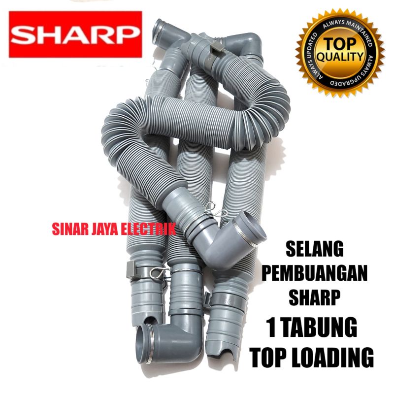 Jual Selang Pembuangan Mesin Cuci Sharp 1 Tabung Top Loading Shopee