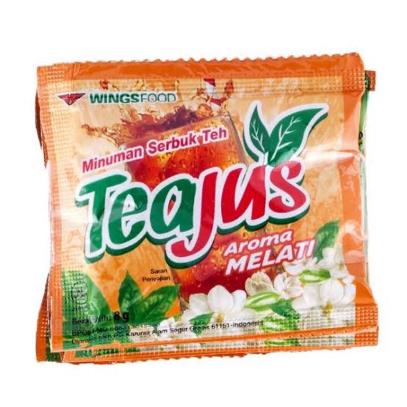 Jual Tea Jus/Jas juz Aroma Melati/Rasa Lemon/Rasa Gula batu/Rasa Apel ...