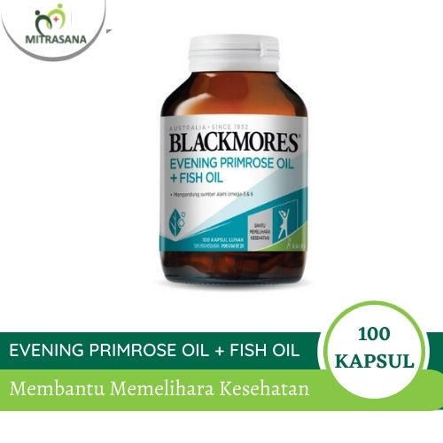 Jual Blackmores Evening Primrose Oil + Fish Oil 100 Kapsul Shopee
