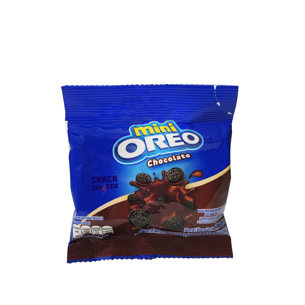 Jual Mini Oreo Biskuit Sandwich - Netto 23 gr | Shopee Indonesia