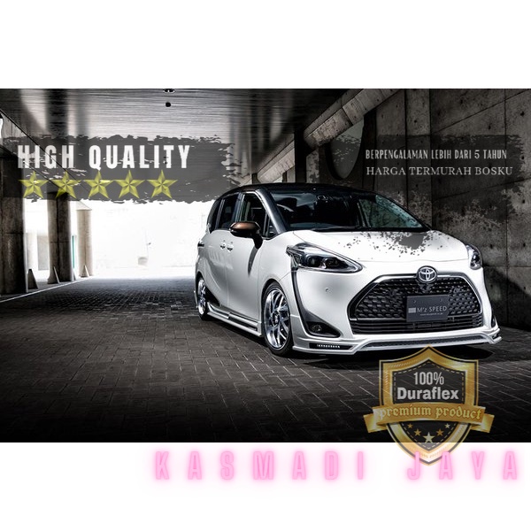 Jual Harga Di Banting Bodykit Toyota Sienta Zeus Body Kit Bodikit