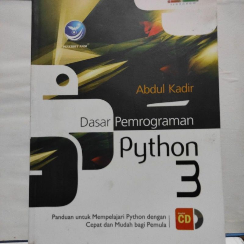 Jual Buku Dasar Pemrograman Python 3 Panduan Untuk Mempelajari Python