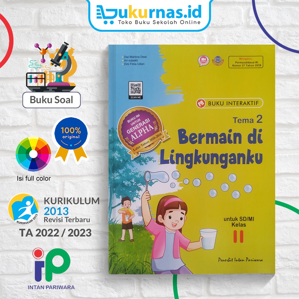 Jual Buku PR Interaktif SD/MI Kelas 2 Tema 2 - Intan Pariwara | Shopee ...