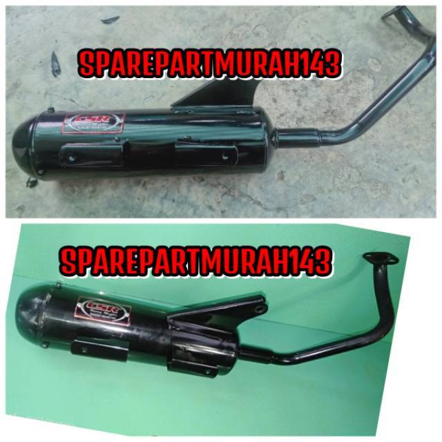 Jual knalpot Racing bobokan model standar untuk Honda BEAT FI ESP suara ...