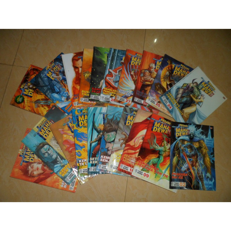 Jual Komik Manhwa Pedang Maha Dewa Ii 20 Buku Acak Fullcolor Tony