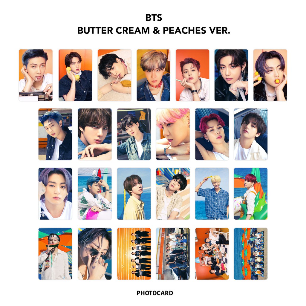 BTS Butter (Cream)(Peaches)アルバム 2形態セット - K-POP・アジア