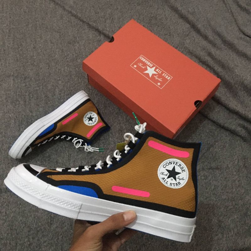 Jual Converse Chuck Taylor 70s High Digital Terrain Blue Dark