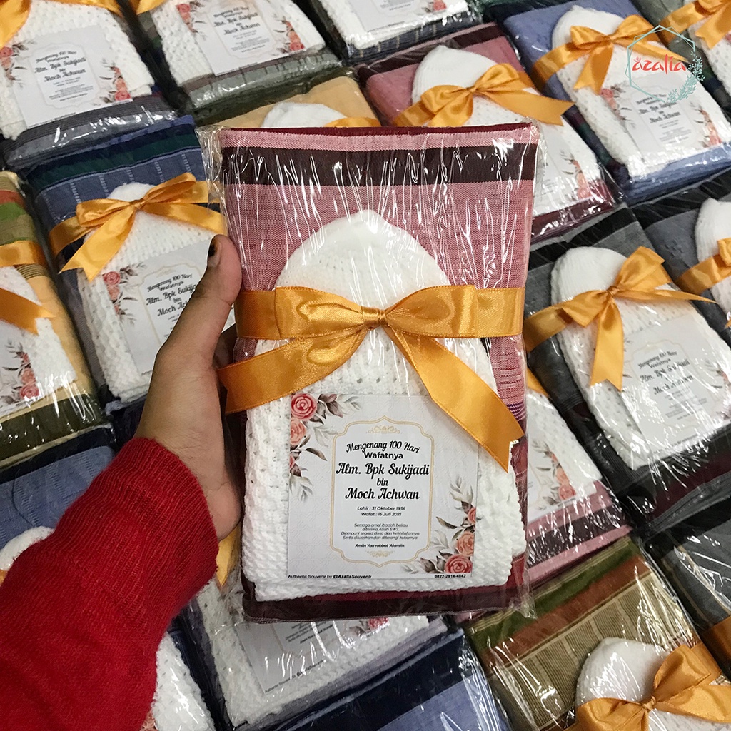 Jual Hampers Sarung Peci Rajut Hampers Lebaran Idul Fitri Souvenir ...