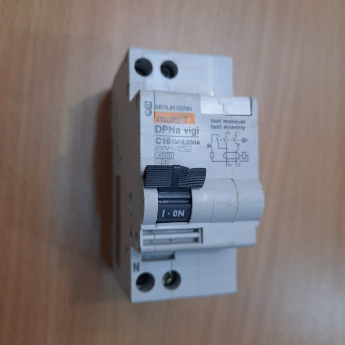 Jual ELCB RCBO DPN Vigi 16A 2pole 30mA Merlin Gerin Schneider | Shopee ...