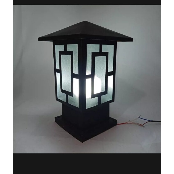 Jual LAMPU HIAS PAGAR / LAMPU PILAR PAGAR MINIMALIS UNTUK LUAR DALAM