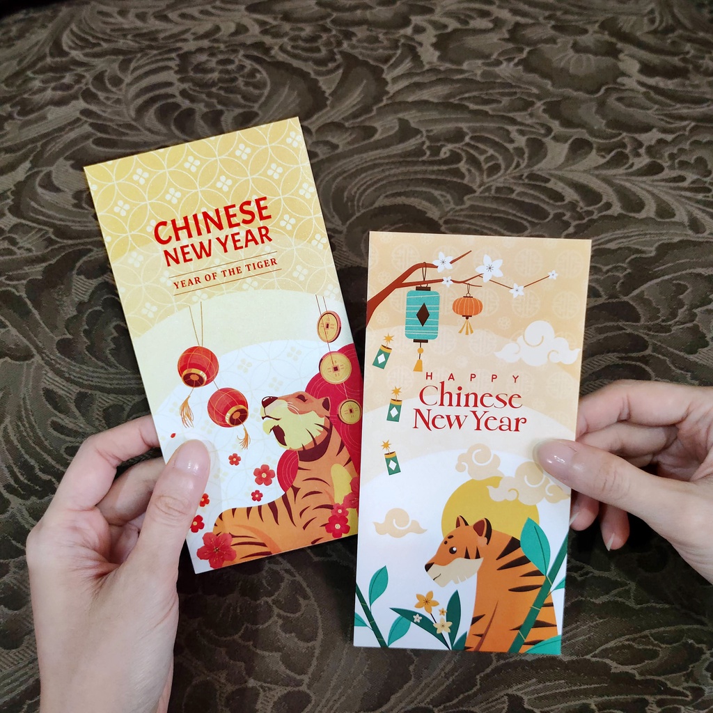 Jual 3pcs Angpao Tahun Macan 2022 Imlek Sincia Chinese Lunar New Year Ukuran Panjang Besar 2532