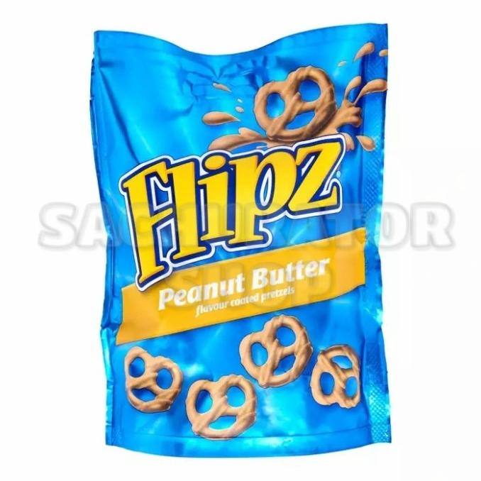 Jual Produk Biskuit Pretzel Flipz Flipz Peanut Butter Flavour Coated Pretzels Shopee Indonesia 