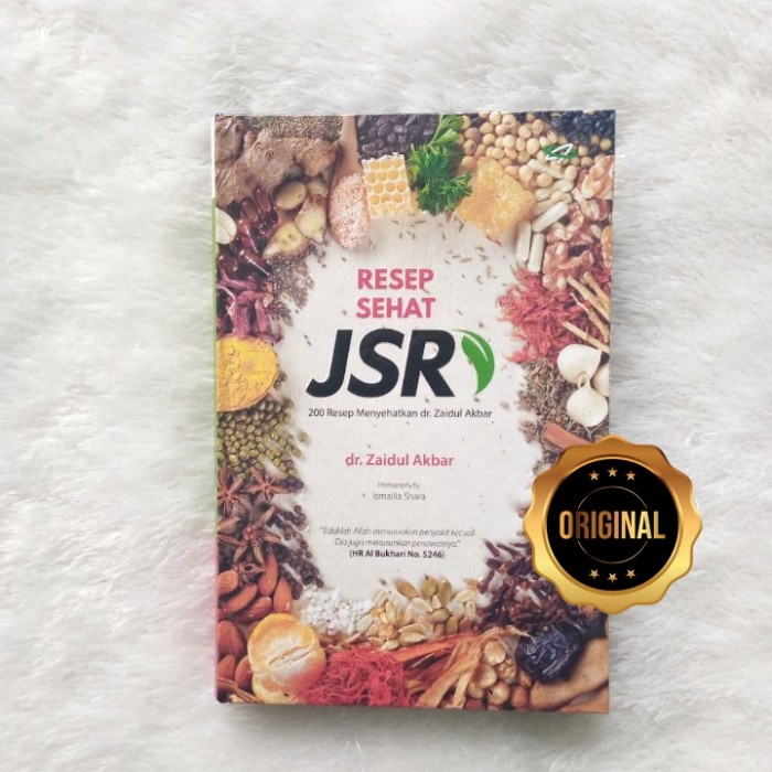 Jual Buku Resep Sehat JSR 200 Resep Sehat Menyehatkan Dr Zaidul Akbar ...