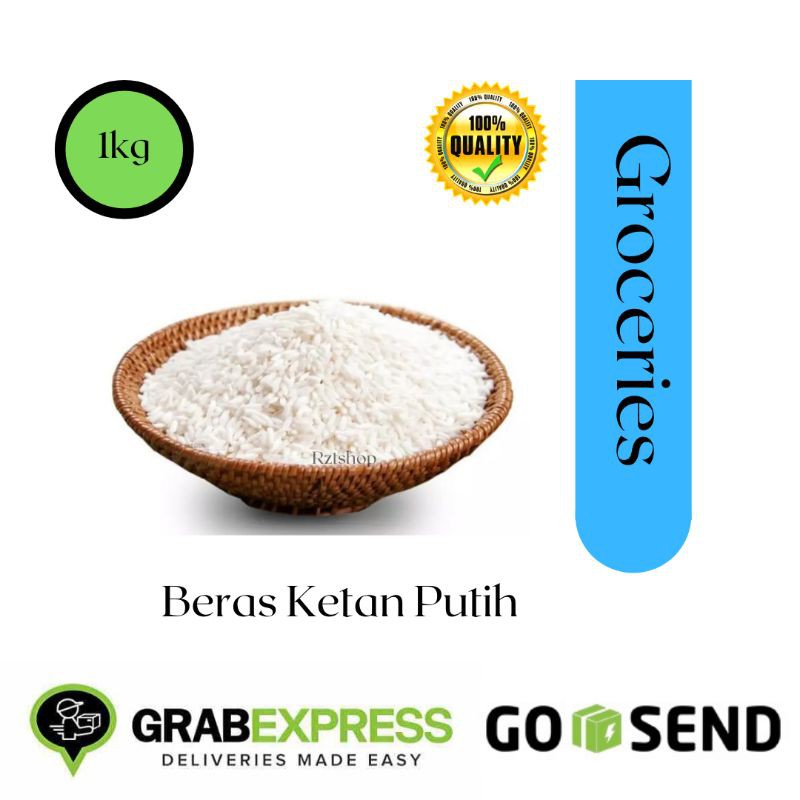 Jual Beras Ketan putih 1kg Shopee Indonesia