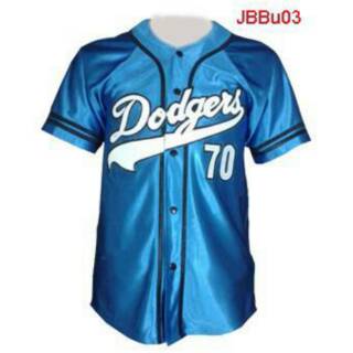 Jersey baseball - Jersey baseball Dodgers Putih Blue Bahan dryfit all size  Anak - anak, remaja, dewasa, big size. Tersedia😁 Pree order Terima custom  sesuai keinginan👇 warna baju? List baju? Tulisan depan?