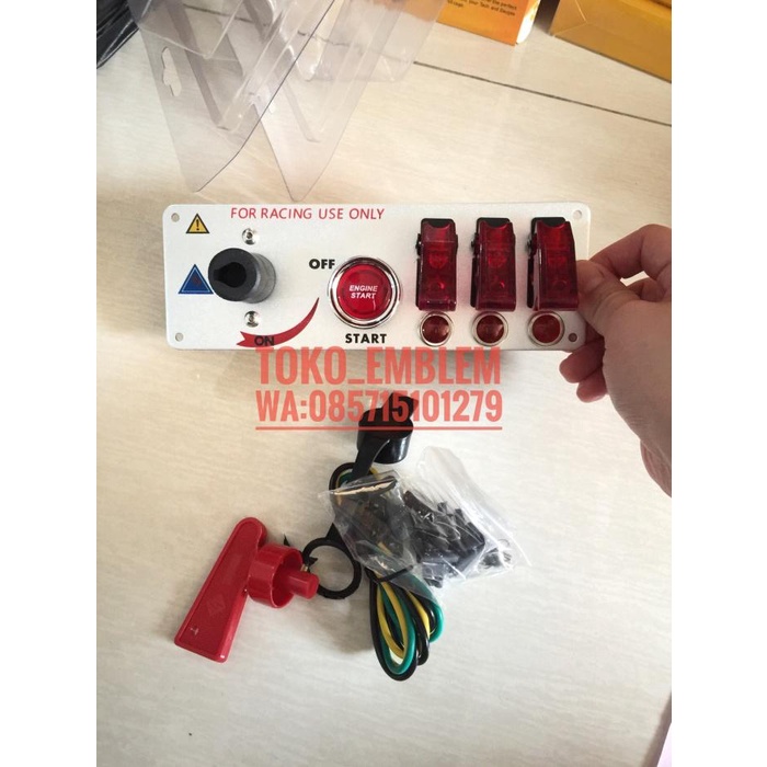 Jual Saklar Saklar Pesawat On Off/ Switch 3In1 + Engine Cut Off ...